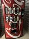 Coca-Cola branded Modern vending machine. Cans, Bottles Or Snacks