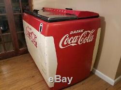 Coca Cola chest 1950s Westinghouse Model WH-12T Dry Cooler