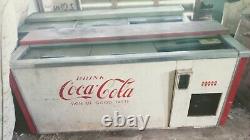 Coca Cola coke vintage vending machine by Dixie-Narco