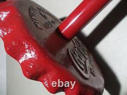 Coca-Cola embossed base bottle cap vending machine stand gumball candy diner