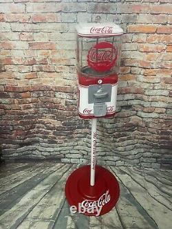 Coca cola Coke memorabilia vintage gumball machine 1¢ Acorn glass penny machine