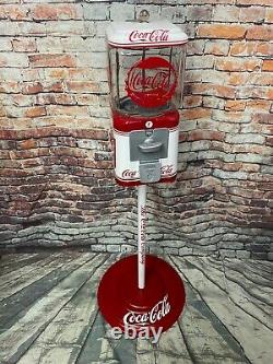 Coca cola Coke memorabilia vintage gumball machine 1¢ Acorn glass penny machine