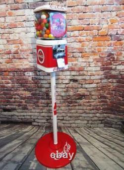 Coca cola Coke memorabilia vintage gumball machine Acorn glass Christmas gift