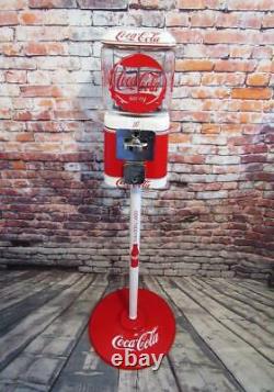 Coca cola Coke memorabilia vintage gumball machine Acorn glass Christmas gift