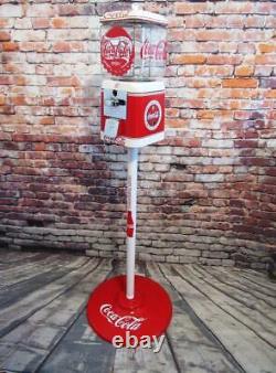 Coca cola Coke memorabilia vintage gumball machine Acorn glass Christmas gift