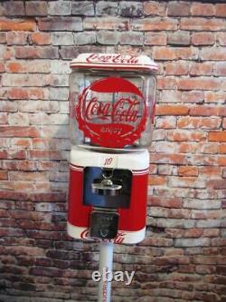 Coca cola Coke memorabilia vintage gumball machine Acorn glass Christmas gift