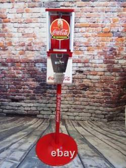 Coca cola Coke vintage gumball nut candy machine game room coke memorabilia gift