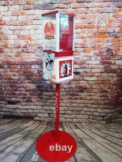 Coca cola Coke vintage gumball nut candy machine game room coke memorabilia gift