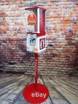 Coca cola Coke vintage gumball nut candy machine game room coke memorabilia gift