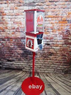 Coca cola Coke vintage gumball nut candy machine game room coke memorabilia gift