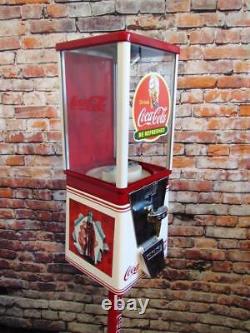 Coca cola Coke vintage gumball nut candy machine game room coke memorabilia gift