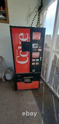 Coca cola coke vintage vending machine