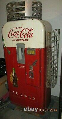 Coca cola coke vintage vending machine vendo v-39