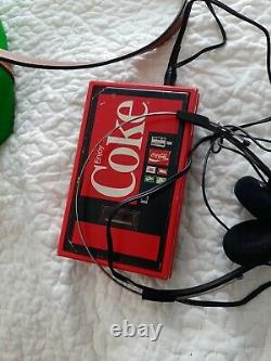 Coca-cola collectible soda vending machines walkman cassete player