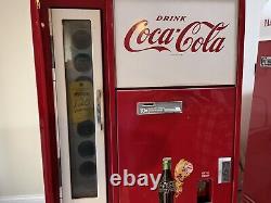 Coca cola vintage vending 1950s machines restored x2