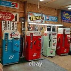 Coke Coca Cola Dr Pepper Frosty Restored Machine Vendo Cavalier 81 72 39 44 56