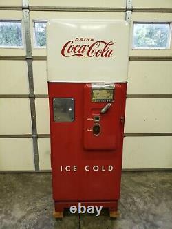 Coke Coca-Cola Machine Cavalier C-51 Fully Working Definite Survivor