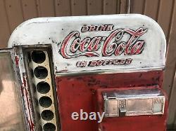 Coke Coca Cola Soda Pop Machine Vendo 81D Restore Original Vending Coin Op