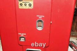 Coke Coca Cola Vendo 80 V-80 Soda Vending Machine Rare. Working + Free Bonus