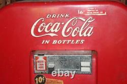 Coke Coca Cola Vendo 80 V-80 Soda Vending Machine Rare. Working + Free Bonus