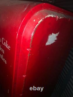 Coke Coca Cola Vendo 80 V-80 Soda Vending Machine Rare. Working + Free Bonus