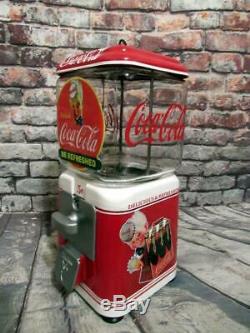 Coke Coca cola gumball machine glass man cave gift Coke spirit boy