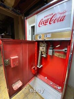 Coke Coka Cola Soda Vendo Machine H63 1959 Original Works Pick Up ONLY