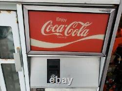 Coke-Cola Vintage Bottle Soda Machine