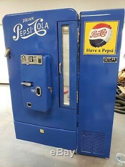 Coke Machine Restored Vintage Pepsi VMC Vendo 110 by Soda City Restorations