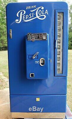 Coke Machine Restored Vintage Pepsi VMC Vendo 110 by Soda City Restorations