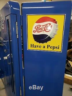 Coke Machine Restored Vintage Pepsi VMC Vendo 110 by Soda City Restorations