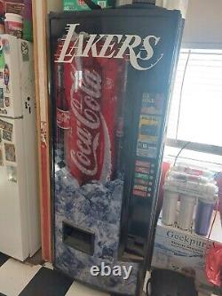 Coke Machine Vintage Drink Vending Refrigeration works great! Works