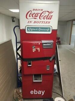 Coke Machine Westinghouse WC-96T Mid 1950's Refresh Yourself