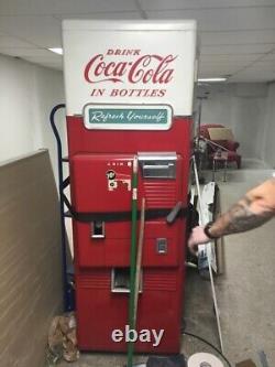 Coke Machine Westinghouse WC-96T Mid 1950's Refresh Yourself
