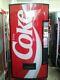 Coke Soda Vending Machine Dixie Narco Bubble Front 440-8 With Bill Acceptor
