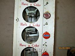 Coke Vending Machine, Vendo H63B Original Bottle Stack Soda Mechanism