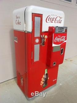 Coke coca cola soda machine vendo 56 also 110 44 81 Pepsi 7up 1950 Will Ship