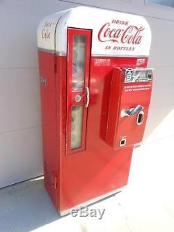 Coke coca cola soda machine vendo 81 D also 110 44 56 Pepsi 7up 1950 Will Ship