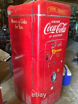 Coke machine coca cola Vendorlator 149 Cools ALL ORIGINAL vending machine coinop
