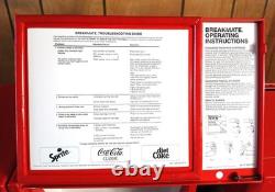 Collectable. Coca Cola Breakmate Fountain Soda Machine With Water & Coin Mech