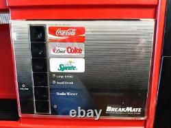 Collectable. Coca Cola Breakmate Fountain Soda Machine With Water & Coin Mech