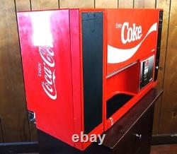 Collectable. Coca Cola Breakmate Fountain Soda Machine With Water & Coin Mech