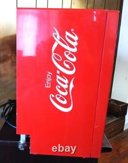 Collectable. Coca Cola Breakmate Fountain Soda Machine With Water & Coin Mech