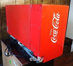 Collectable. Coca Cola Breakmate Fountain Soda Machine With Water & Coin Mech