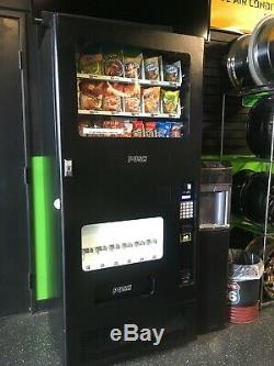 Combo Soda/Snack Vending Machine used good condition model FEH-B12 SEE DETAILS