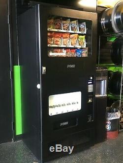 Combo Soda/Snack Vending Machine used good condition model FEH-B12 SEE DETAILS