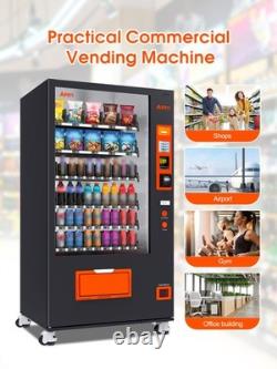 Commercial Combo Vending Machine 60 Slot Snack Soda with Card Reader