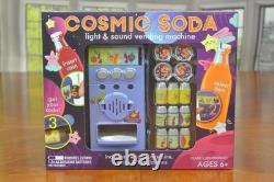 Cosmic Soda Light & Sound Mini Vending Machine Toy Capsule-Style Desktop