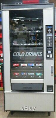Crane National Vendors Canned Soda and Snack Combination Vending Machine
