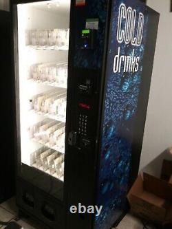 DIXIE NARCO 55xx GLASS FRONT CAN BOTTLE SODA ENERGY DRINK VENDING MACHINE
